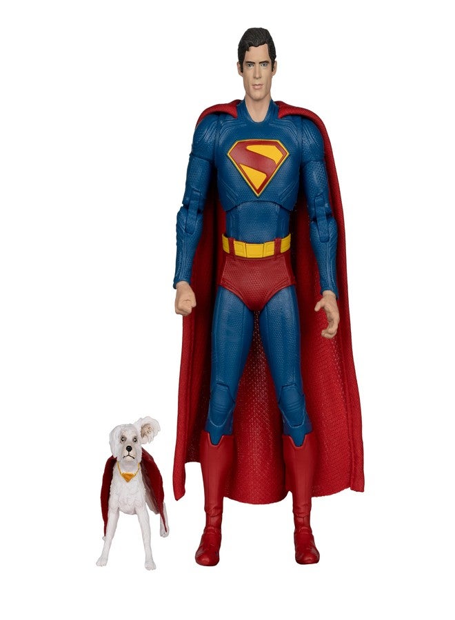 McFarlane Toys DC Theatrical Deluxe 7in WV1 - Superman with Krypto (Superman Movie) - Image 5
